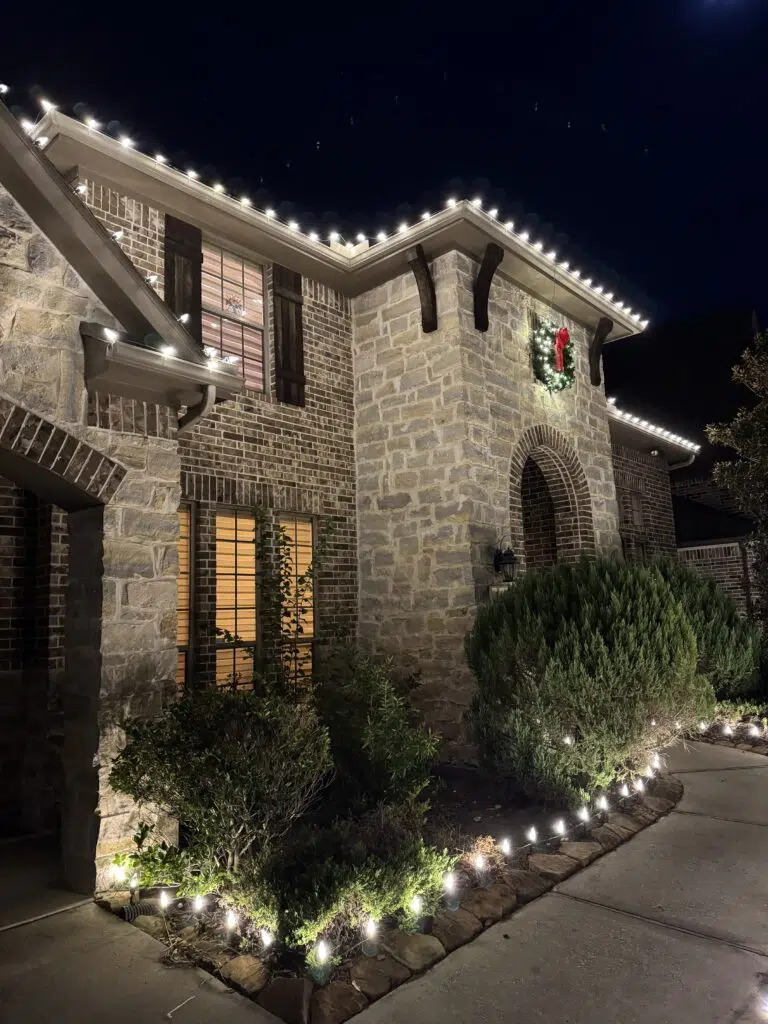 View christmas light installation project in Port Charlotte